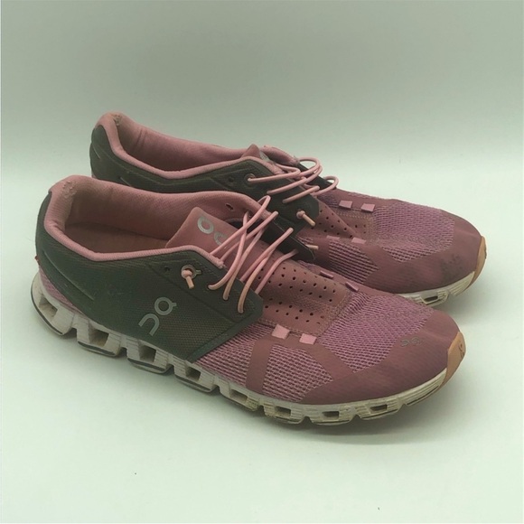 On Running Shoes - On Running Women's Athletic Shoes - Purple and Gray